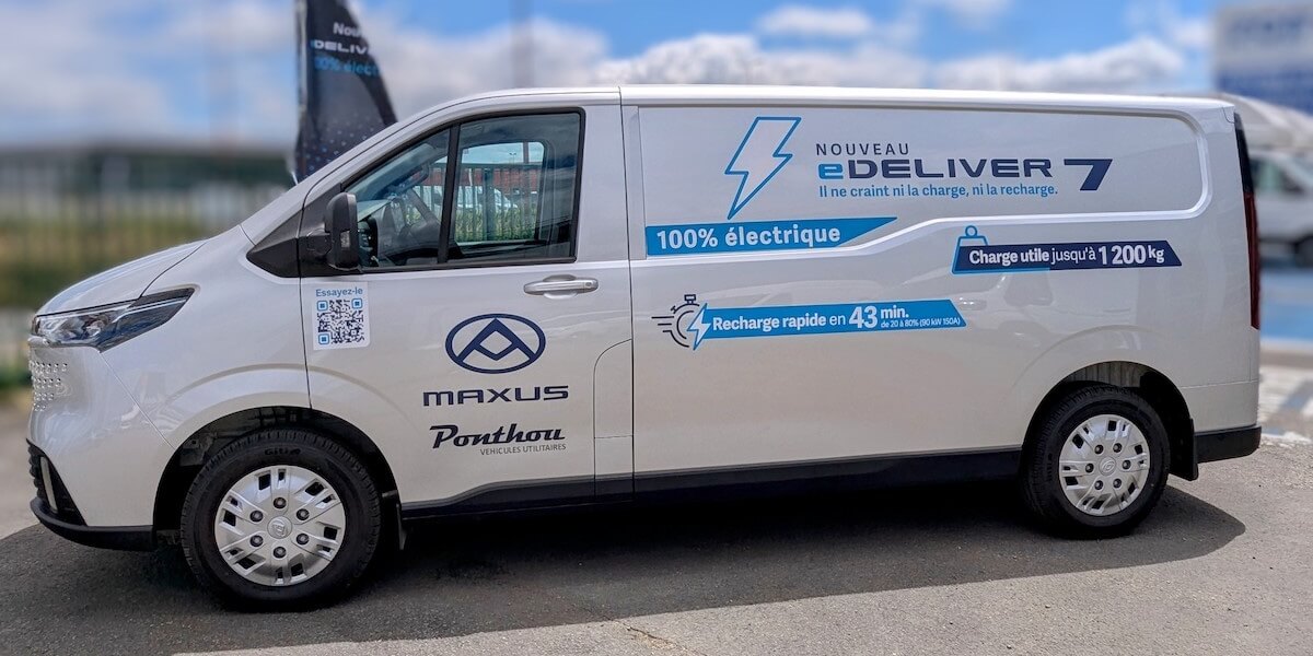 Lancement du MAXUS eDeliver7, utilitaire 100% électrique !