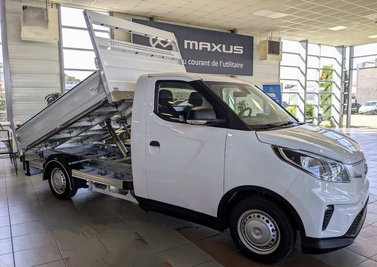 Offre du mois Maxus eDeliver3 Benne