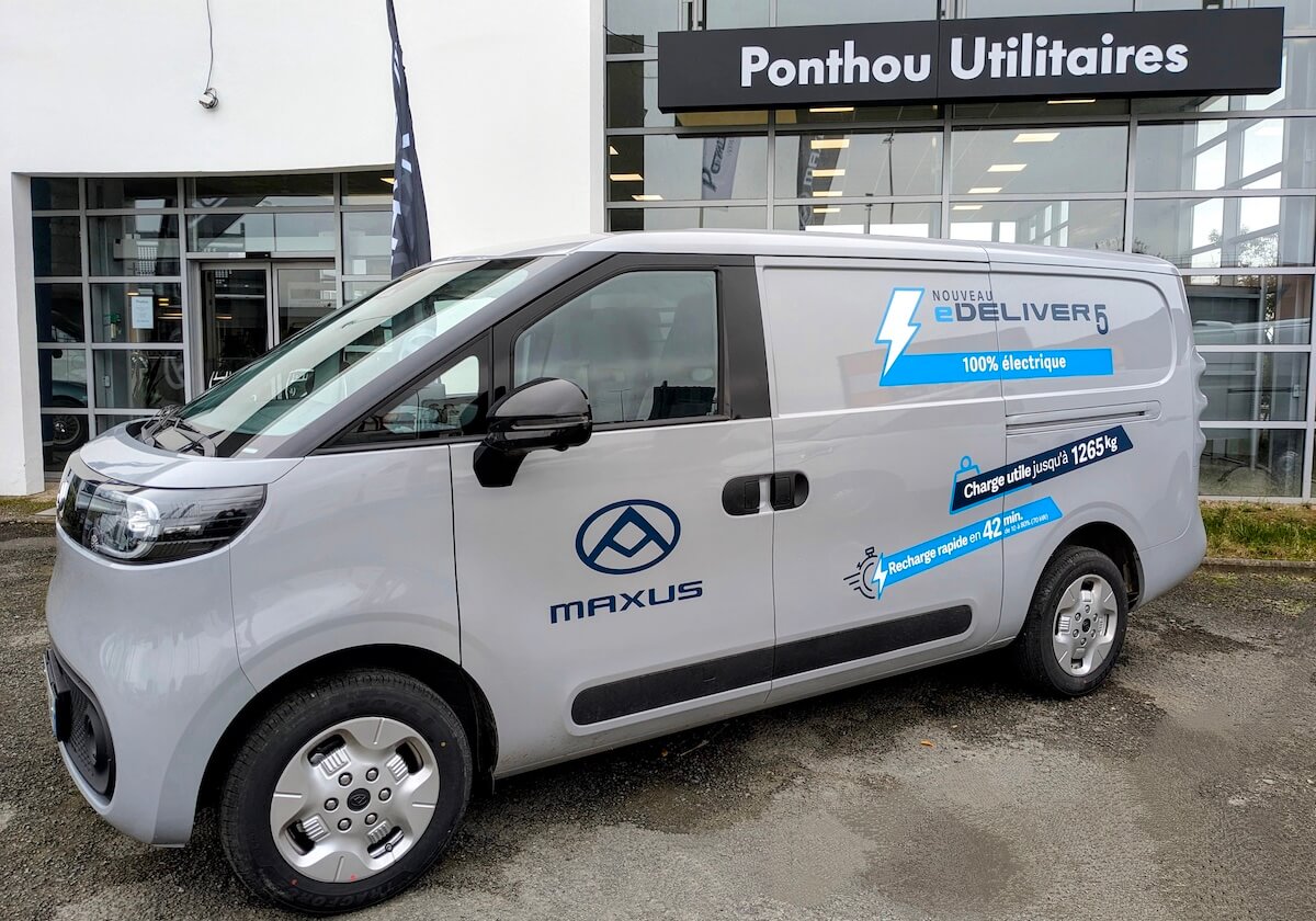 Nouveau MAXUS eDeliver5 utilitaire 100% électrique !