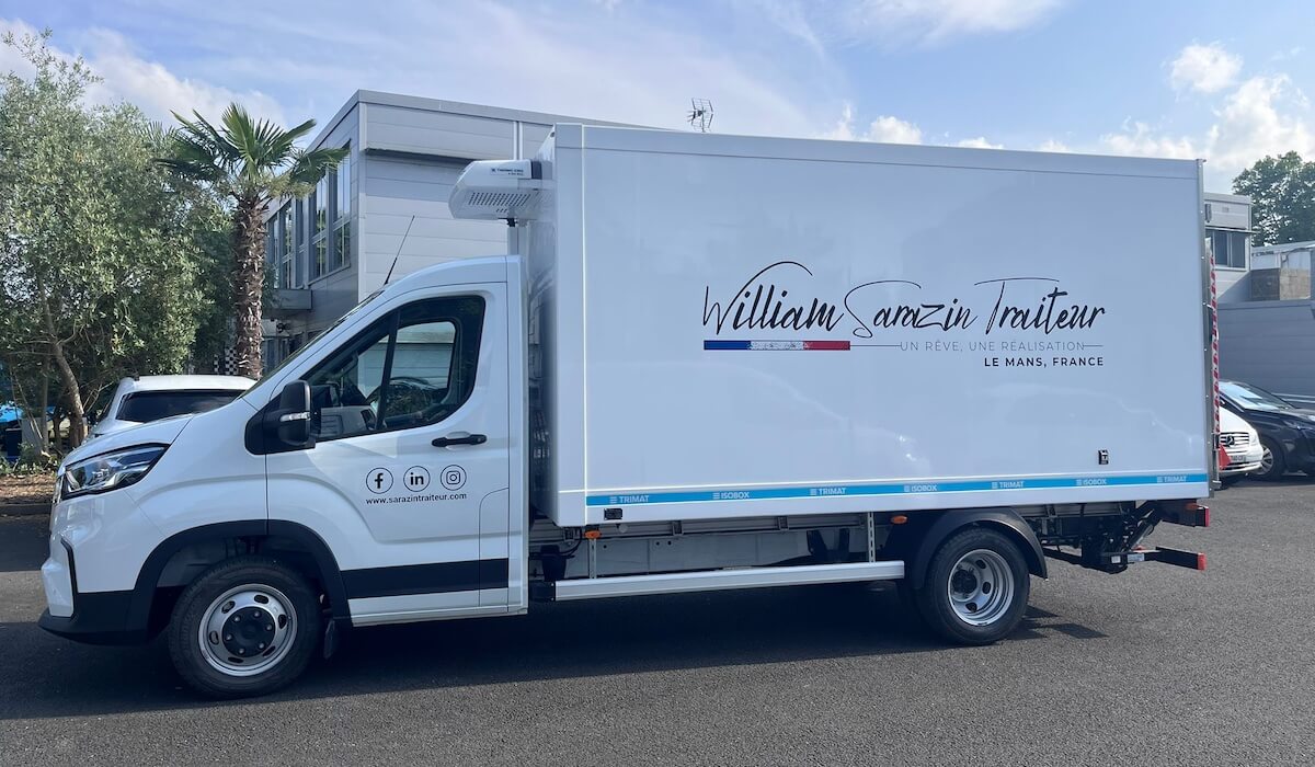 Livraison Deliver 9 Châssis-Cabine William Sarazin Traiteur